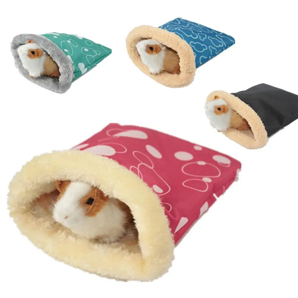New Pet Guinea Pig Sack Hamster Nest Waterproof Windproof Small Pet Hedgehog Squirrel Hamster Bed Guinea Pig Sleeping Bag Warm - Image 3