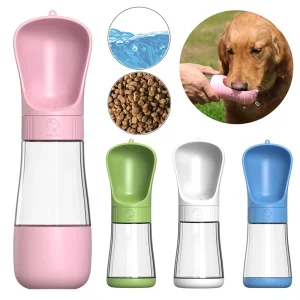Portable Dog Water Bowl Leakproof Outdoor Travel Pet Puppy Drinking And Food Container Cat Drinker Bottle Accessories Supplies