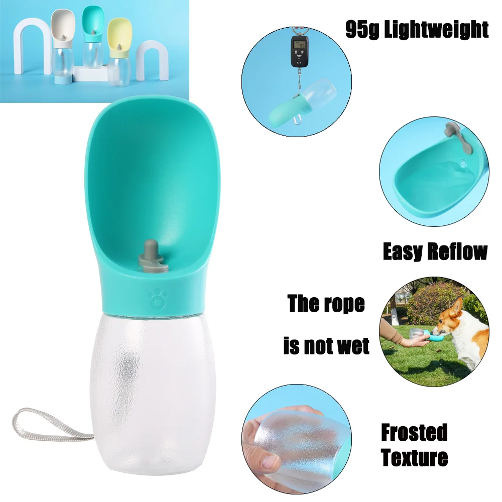 Dog Water for Small Large Dogs Cat Pet Portable Leakproof Drinking Bowls Puppy Food Container French Bulldog Chihuahua Supplies - Image 2