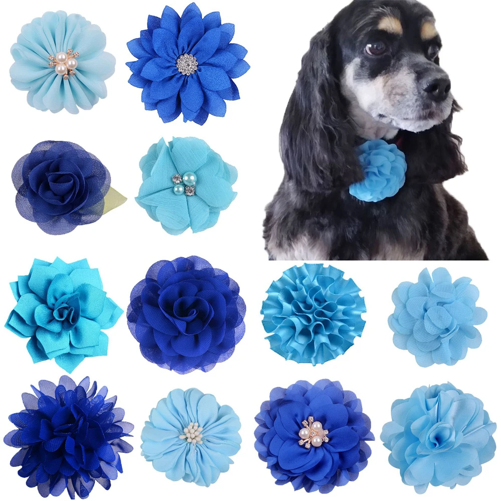Handmade Flower Bow Tie Collars (10 Pack) - Image 2