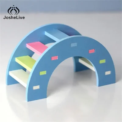 Assembled Hamster Slide Toy Guinea Pig Golden Bear Funny Breathable Hamster House Nest Chinchillas Hamster Exercise Toy Acessory