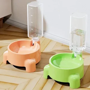 Dog Bowl Water Bottle Dog Feeder Automatic Water Bowl for Dogs Drinking Cat Feeder Bowl Pet Drinking Bowls Puppy Accessories