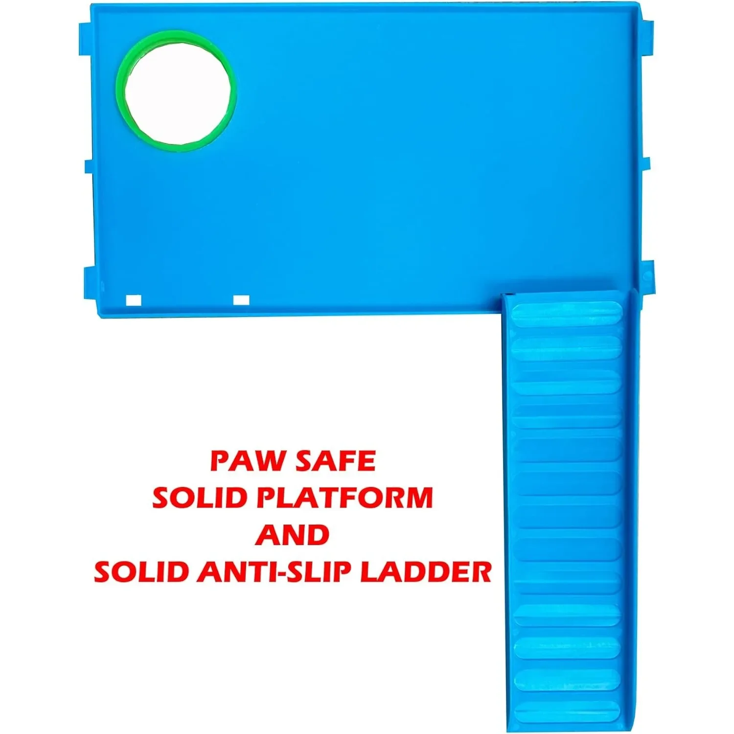 5-Level Large Crossover Twin Towner Tube Tunnel Habitat Hamster Rodent Gerbil Mouse Mice Rat Cage (Blue) - Image 3