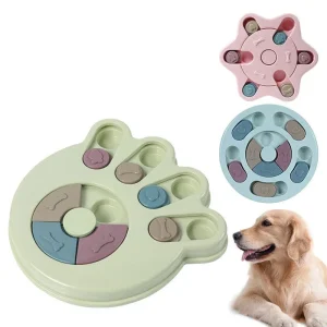 Dog Puzzle Toys Slow Feeder Interactive Increase IQ Food Dispenser Non-Slip Slowly Eating Bowl Cat Dogs Food Games