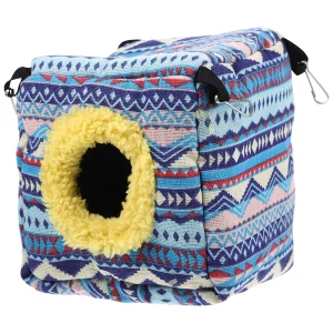Cotton Cloth Hamster Nest Warm Hammock Rat Hideout Squirrel Winter Sugar Glider Bed Hedgehog Hanging Guinea Pig House Pet