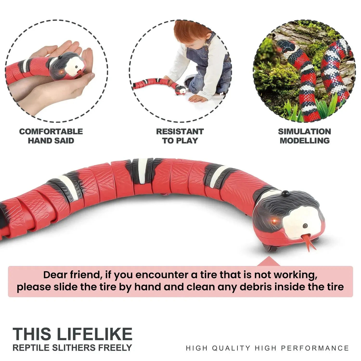 Smart Motion-Sensing Snake Toy - Image 4