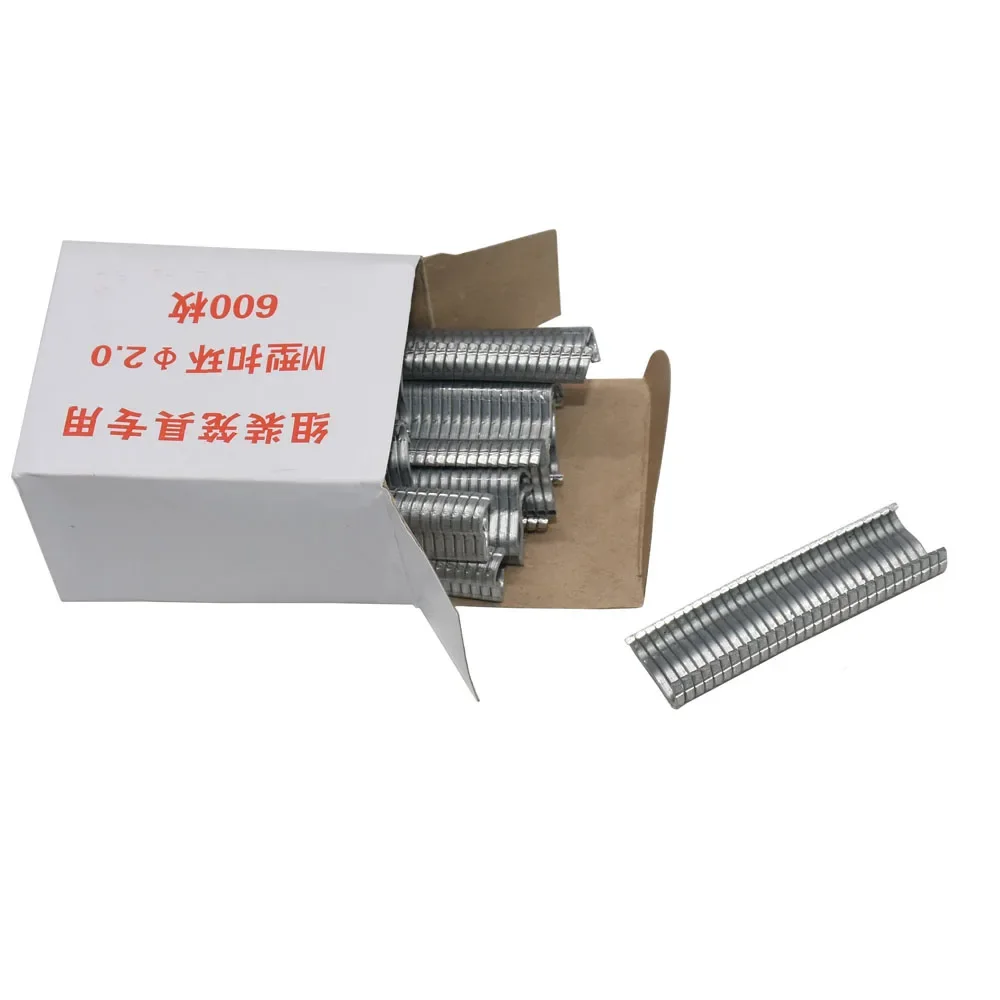 Hog Ring Pliers with 600 Cage Clips - Image 5