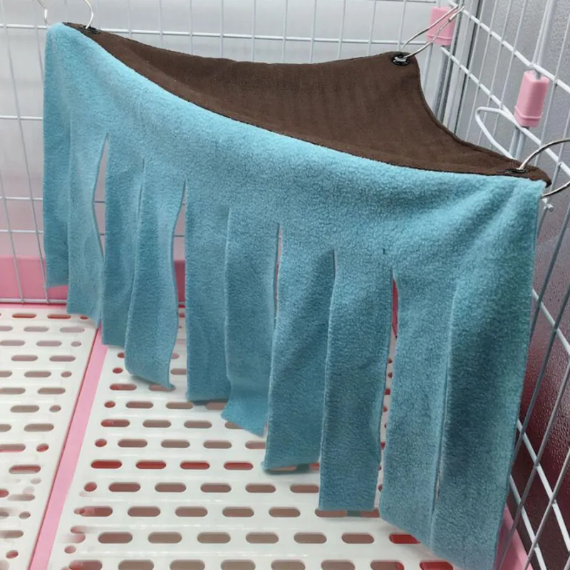 Tassel Strip Pet Tent Hideout Hideaway Guinea Pig Hamster Hedgehog Hammock Curtain Small Pets Hanging Bed Corner Nest Mat House - Image 5