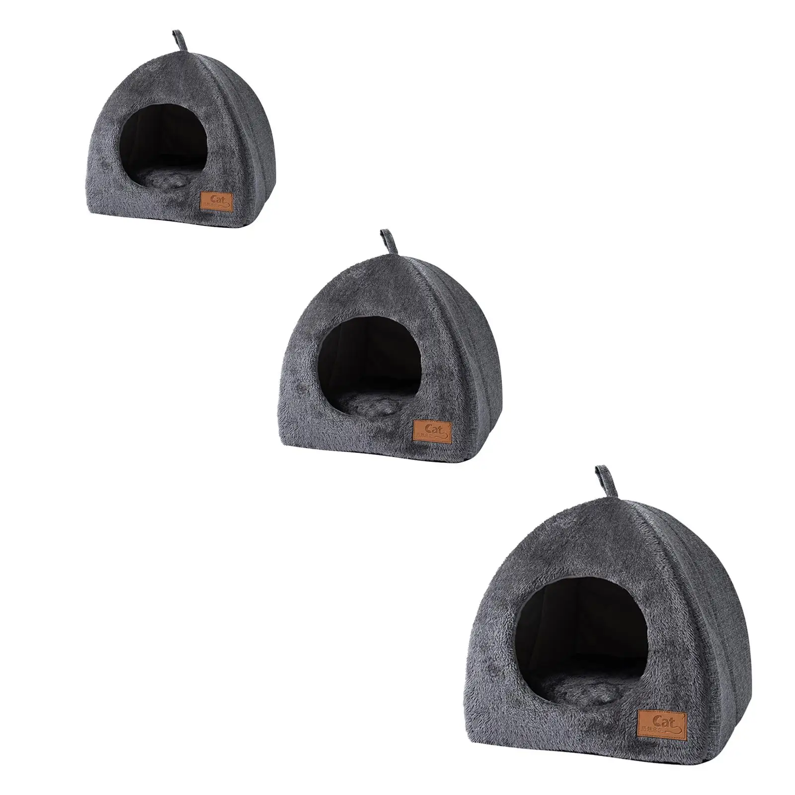 Cute Pet Cave Bed Igloo Bed Kitty Puppy Hideout Sleeping Bag Kitten Dog - Image 4