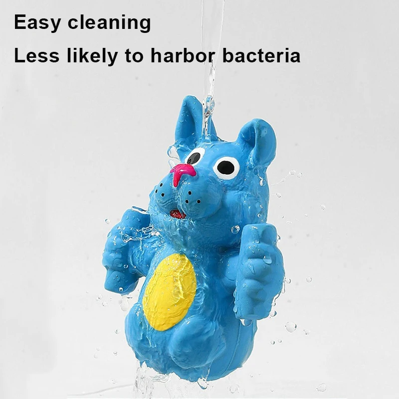 Dog Chew Toy Latex Dog Cow Shape Pet Squeaky Toys For Small Medium Large Dogs Teeth Cleaning Dog Puppy Sound Toy Pet Supplies - Image 5