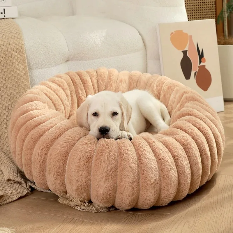 Dog Bed Small Dog Mat Blanket Pets Dogs Large Puppy Accessories Pet Cushions Breeds Beds Cats Bad Sofa Big Fluffy Kennel Medium - Image 2